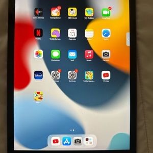 iPad generation 9 with case.